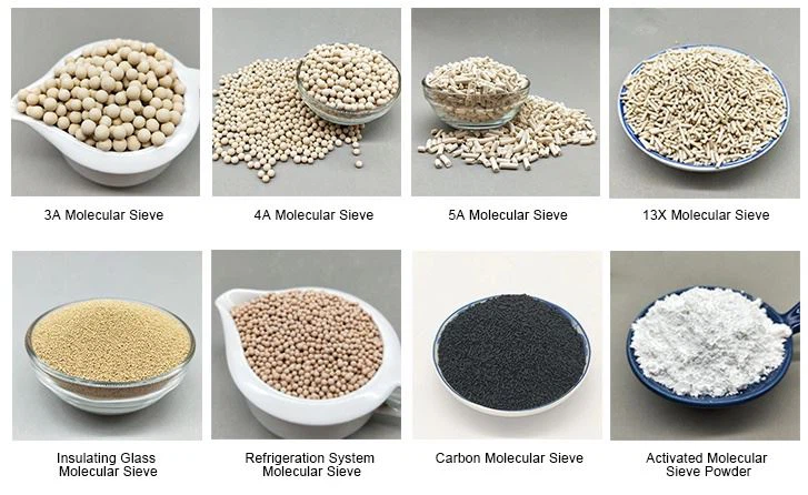 Product Range of Molecular Sieve